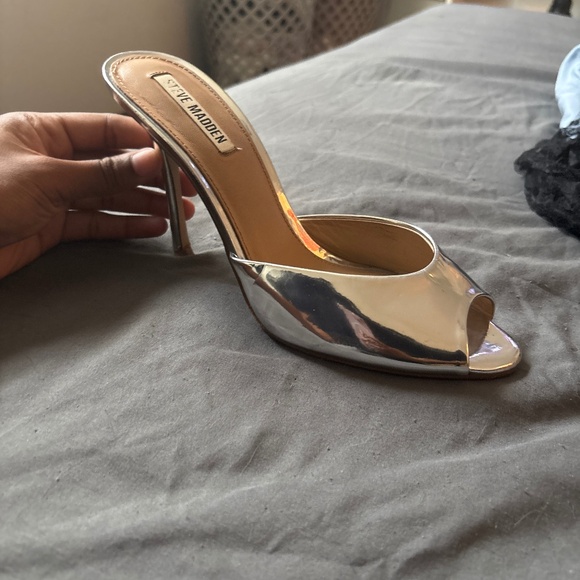 Steve Madden Shoes - Silver steve madden sandal